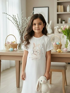 Cornette Košeľa pre mladé dievčatá 494/124 Spanie 3 134-164