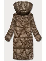 Hnedá dámska prechodná bunda (YP-22081-101)