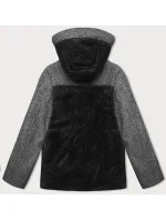 kurtka z kapturem model 20334680 - VASTON FASHION