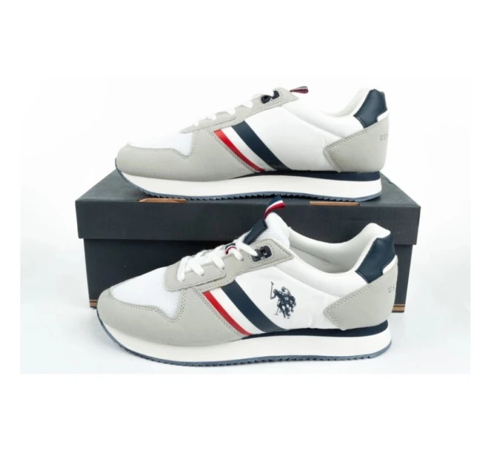 U.S. Polo ASSN. M NOBIL006-WHI športová obuv