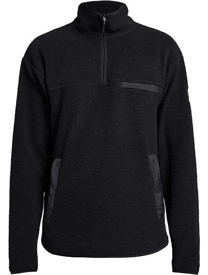 Tenson Yoke Half Zip M Pánska fleecová mikina s 1/4 zipsom 84.7646 čierna Tenson Yoke Half Zip M Pánska fleecová mikina s 1/4 zipsom 84.7646 čierna