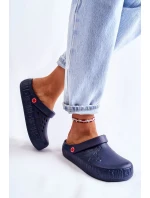 Dámské světlé pantofle Big Star model 21593810 námořnická modrá - Big Star Shoes