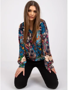 Blúzka DHJ BZ 6033 2.46P tmavo modrá