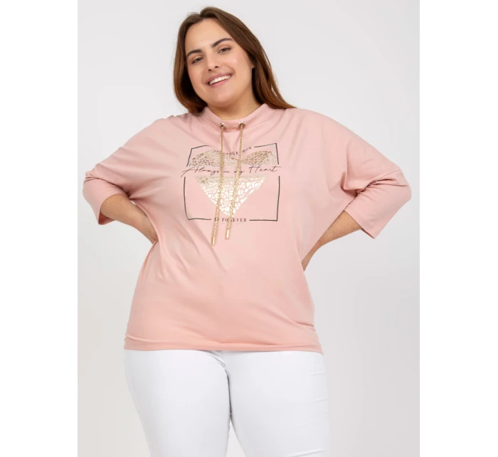 Blúzka RV BZ 7485.13P svetlo ružová