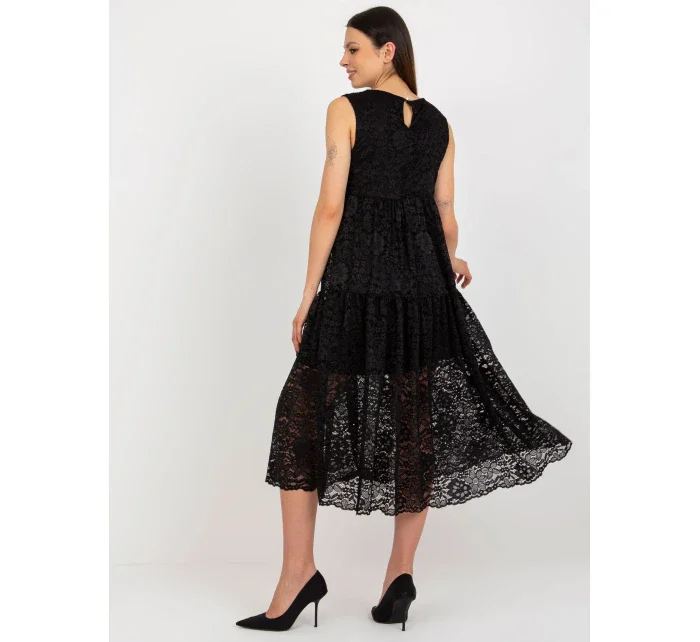 TW SK BI 8246 šaty.37X čierna