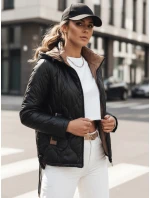 Dámská prošívaná bunda černá Dstreet model 21972268 - FashionStreet