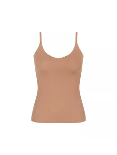 Dámsky top ZERO Feel 2.0 Špagetový top - BROWN - hnedý 00CM - SLOGGI