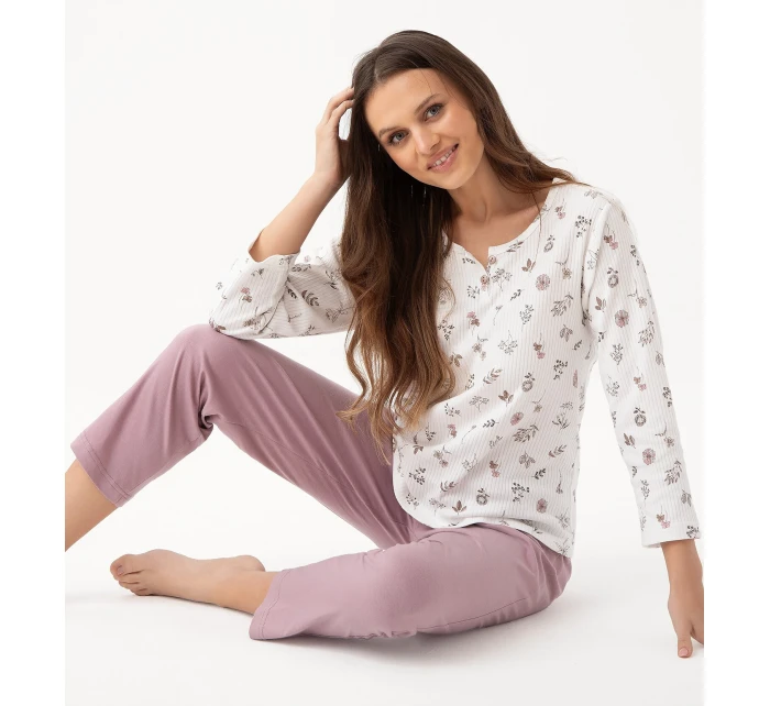 Pyžamo Luna 317 7/8 M-2XL Z25/26 dámské