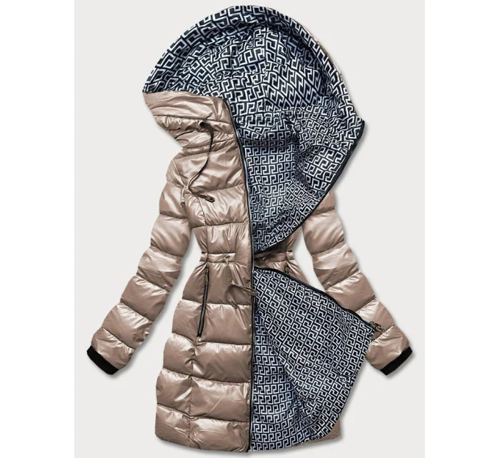 METALICZNA KURTKA DWUSTRONNA DAMSKA model 21244086 - S'WEST