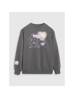 Dívčí mikina oversize bez kapuce model 21907206 - 4F