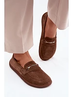 Kožené model 22125838 Barefoot Z hnědé - Zazoo