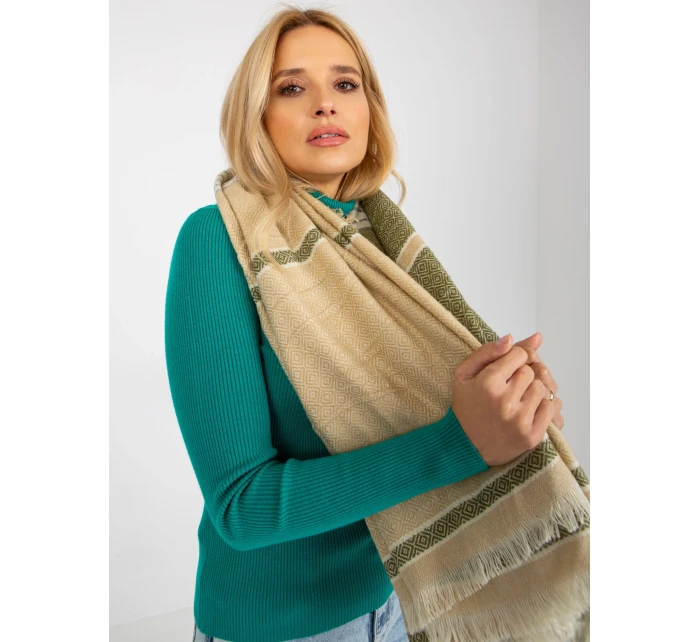 Dámský šátek AT CH  béžový model 17848874 - FPrice