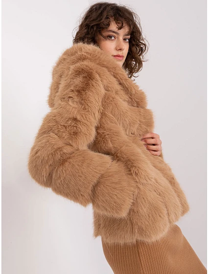 Kurtka AT KR model 19011855 camelowy - FPrice