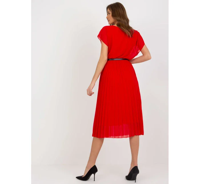 Šaty DHJ SK 8839 1.23X červená Šaty DHJ SK 8839 1.23X červená