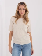 Jumper PM SW B 613.09 světle béžový Jumper PM SW B 613.09 světle béžový