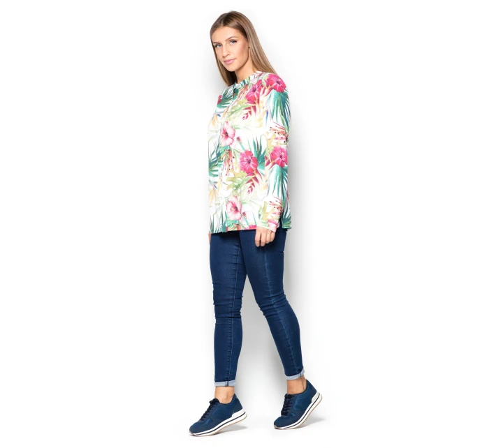 Košeľa s dlhým rukávom model 63916 Katrus