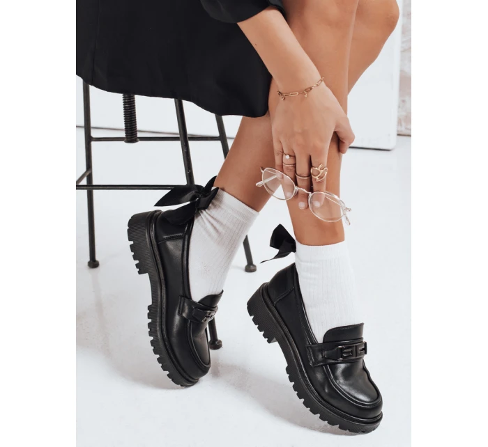 Dámské černé mokasíny Dstreet model 21992441 - FashionStreet