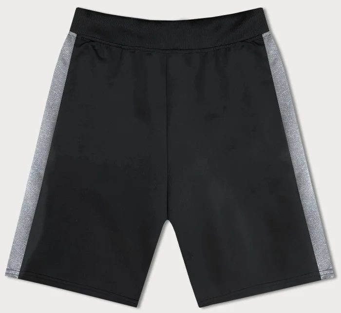 Čierne pánske športové kraťasy (8K281-3) Čierne pánske športové kraťasy (8K281-3)