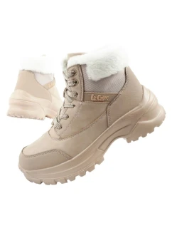 Lee Cooper dámska zimná treková športová obuv Lee Cooper zateplená béžová dámska