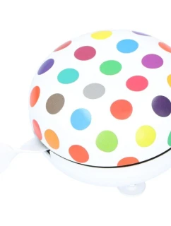 ZVONČEK NA BICYKEL DUNLOP PRIEMER 80 MM BODKY