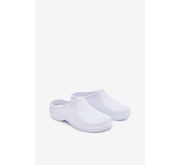 Pěnové pantofle pantofle pánské bílé Sorvian Pěnové pantofle pantofle pánské bílé Sorvian