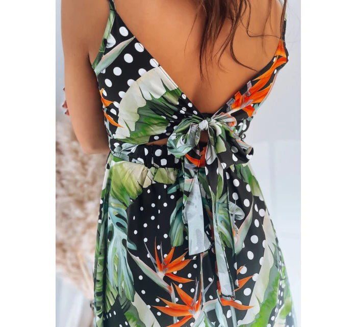 vzorované šaty black Dstreet model 21969150 - FashionStreet