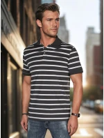 FashionStreet pánska pruhovaná polokošeľa PX0639