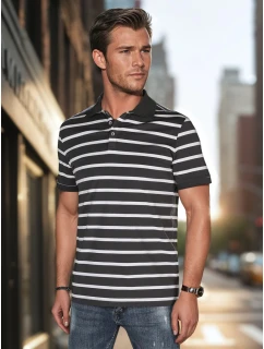 FashionStreet pánska pruhovaná polokošeľa PX0639