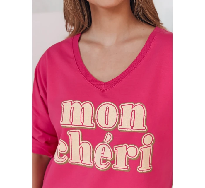 Dámská halenka s potiskem fuchsiová Dstreet model 21988805 - FashionStreet