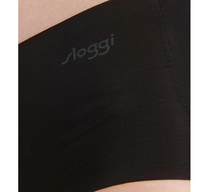 Dámske nohavičky ZERO z mikrovlákna 2.0 Krátky - BLACK - čierny 0004 - SLOGGI