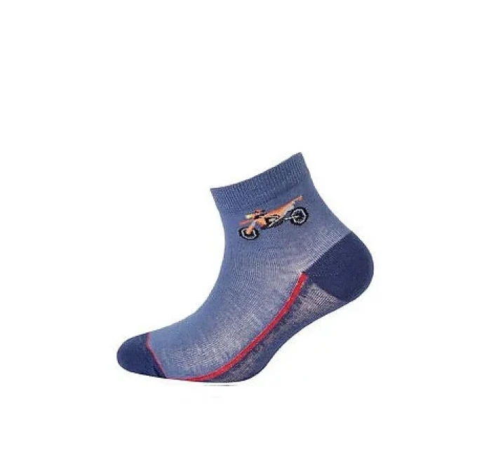 Gatta 224.N59, G24.N59 Cottoline Woisenne chlapčenské vzorované ponožky 21-26