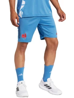 Pánske šortky adidas France Gym blue JC7182