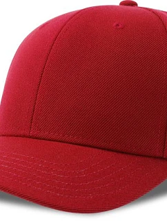 6 panelová kšiltovka red model 22410953 - Atlantis Headwear