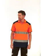 220 HiVis Piqué Polo hi vis model 22501613 - Yoko