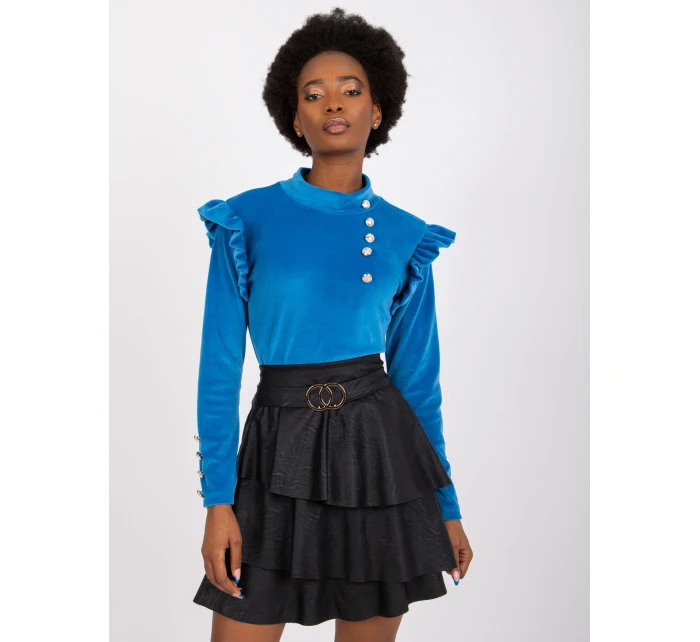 Halenka DHJ BZ model 17063851 tmavě modrá - FPrice Halenka DHJ BZ model 17063851 tmavě modrá - FPrice