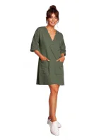 Dámske tunikové šaty B233 - BE Dámske tunikové šaty B233 - BE