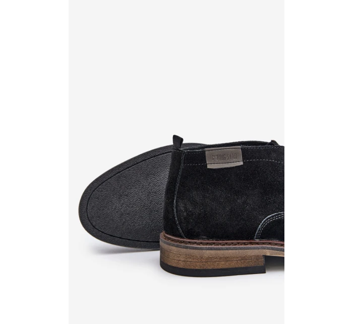 Semišové Pánské Boty Na Černé Big Star model 21669454 - Big Star Shoes Semišové Pánské Boty Na Černé Big Star model 21669454 - Big Star Shoes