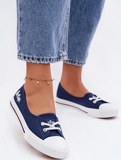 Dámské tenisky model 22100174 Tmavě modré - Lee Cooper