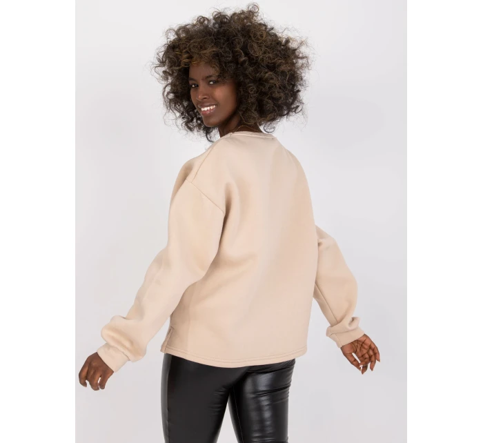 Mikina EM BL model 17228682 béžová - FPrice Mikina EM BL model 17228682 béžová - FPrice