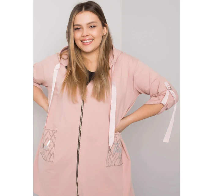 Mikina RV BL 6795.84 ružová