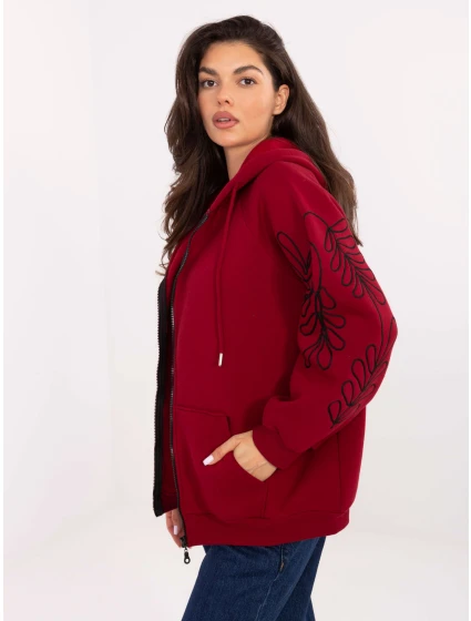 Bluza RV BL model 21370621 bordowy - FPrice