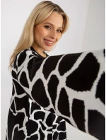 Svetr RV SW model 17926495 bílá černá - FPrice