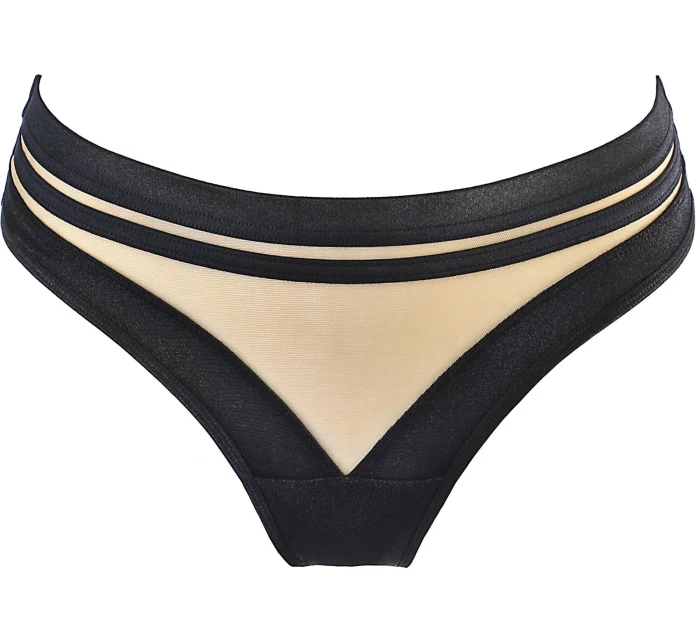 String Brasiliana V-10495 čierna - Axami