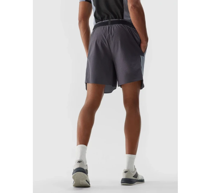 Pánské sportovní rychleschnoucí šortky 4F - šedé