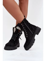 Dámsky pracovník s kryštálmi Rosira - čierny