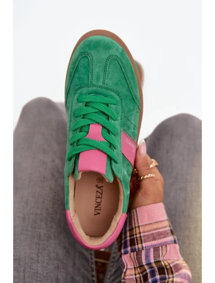 Semišové tenisky Vinceza - zelené Semišové tenisky Vinceza - zelené