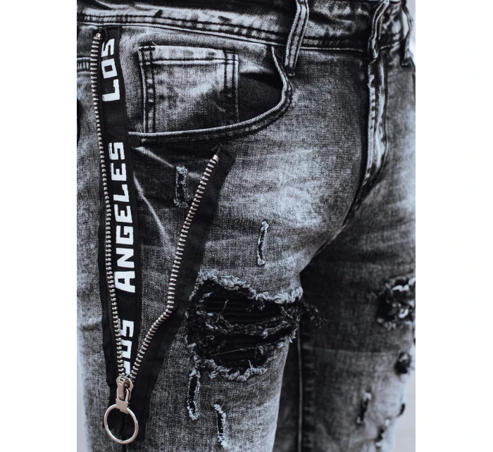 Pánské džínové kalhoty černé Dstreet model 21976751 - FashionStreet