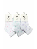 YOCLUB SKL-0014 Čipkované ponožky 0-9 mesiacov