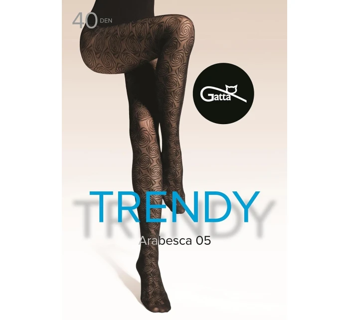 Punčocháče Gatta Arabesca wz.05 40 den 5-XL