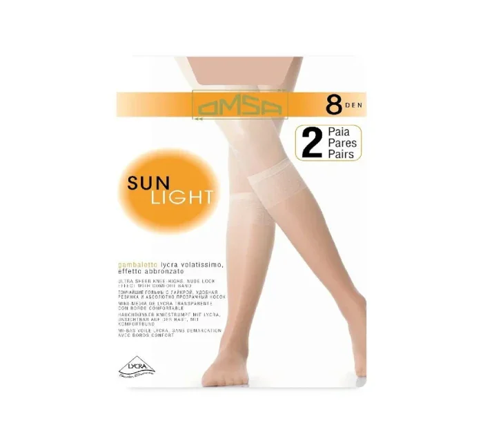 Dámske podkolienky Omsa | Sun Light 8 deň A`2